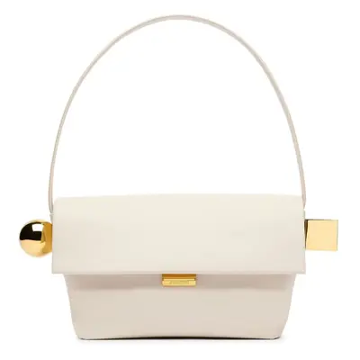 JACQUEMUS - Le Rond Carre Leather Shoulder Bag