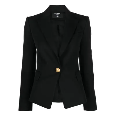 BALMAIN - Single-breasted Wool Jacket