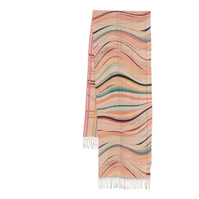 PAUL SMITH - Midnight Swirl Cashmere Scarf