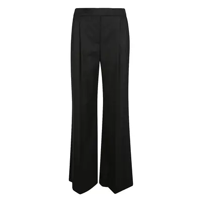 VIA MASINI - Wool Blend Trousers