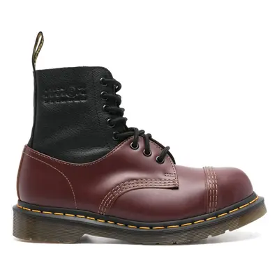 MM6 X DR.MARTENS - Leather Ankle Boots