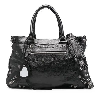 BALENCIAGA - Neo Cagole Xl Leather Handbag