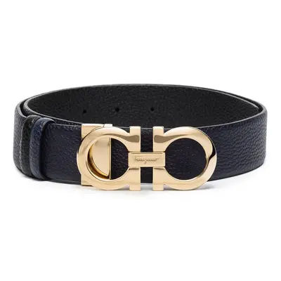 FERRAGAMO - Gancini Leather Reversible Belt