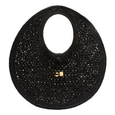 JACQUEMUS - Le Rond Spiaggia Rafia Handbag