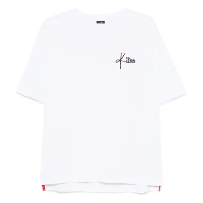 KITON - Logo Cotton T-shirt