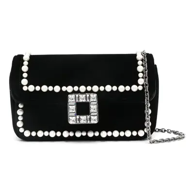 ROGER VIVIER - Jeu De Fille Velvet Clutch