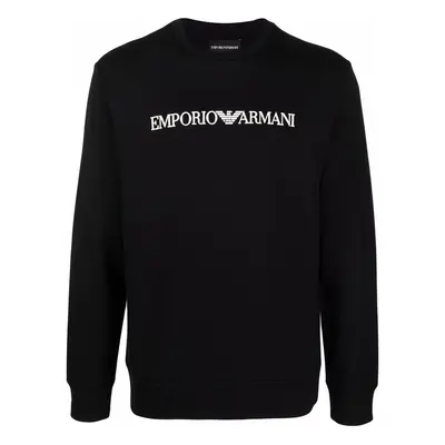 EMPORIO ARMANI - Logo Cotton Blend Sweatshirt