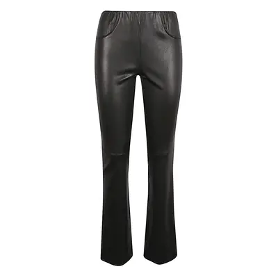 VIA MASINI - Leather Trousers