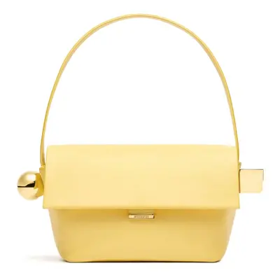 JACQUEMUS - Le Rond Carre Leather Shoulder Bag