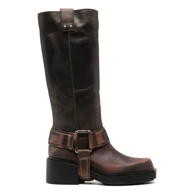 VIC MATIE' - High Leather Boot