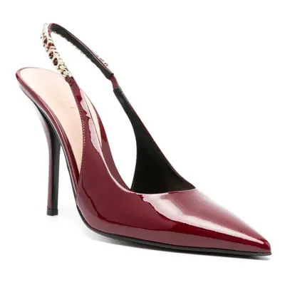 GUCCI - Patent Leather Slingback Pumps