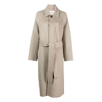 AMI PARIS - Cashmere And Wool Blend Coat