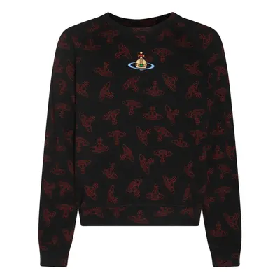 VIVIENNE WESTWOOD - Allover Logo Crweneck Sweater