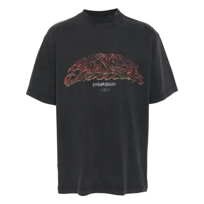 BALENCIAGA - Printed T-shirt