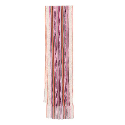 MISSONI - Scarf With Fringes And Pattern