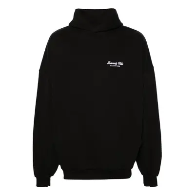 BALENCIAGA - Logo Cotton Hoodie