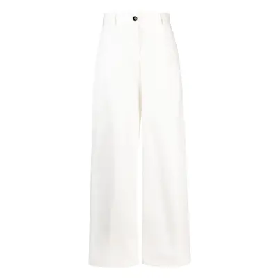 JIL SANDER - Wide-leg Cotton Trousers