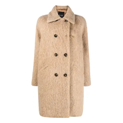 FAY - Double-breasted Wool Blend Coat