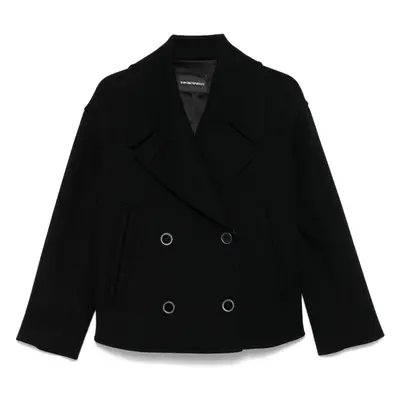 EMPORIO ARMANI - Wool Double-breasted Coat