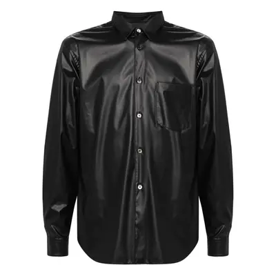 COMME DES GARCONS - Faux Leather Shirt