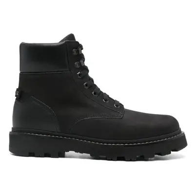 MONCLER - Leather Ankle Boot