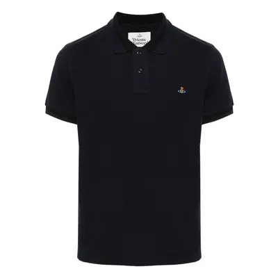 VIVIENNE WESTWOOD - Logo Cotton Polo Shirt