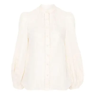 ZIMMERMANN - Embroidered Linen Blouse