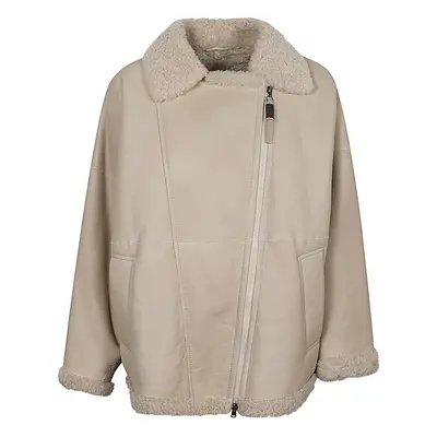 BRUNELLO CUCINELLI - Leather Jacket