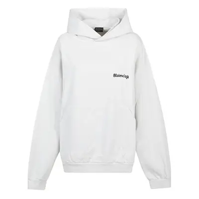 BALENCIAGA - Bb Corp Cotton Hoodie