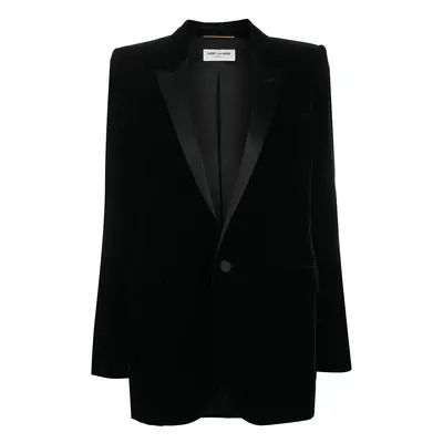 SAINT LAURENT - Velvet Smoking Jacket