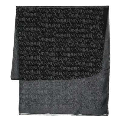 SAINT LAURENT - Allover Logo Scarf