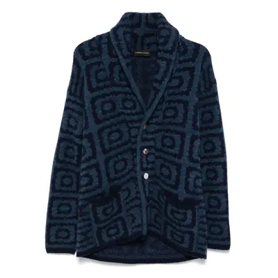 GABRIELE PASINI - Cardigan With Jacquard Pattern