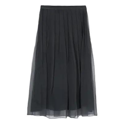 BRUNELLO CUCINELLI - Silk Organza Midi Skirt