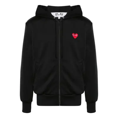 COMME DES GARCONS PLAY - Logo Cotton Hoodie