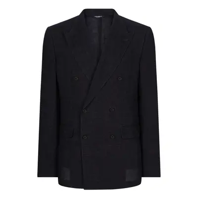 DOLCE & GABBANA - Linen Double-breasted Jacket