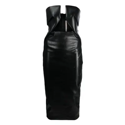 RICK OWENS - Midi Denim Tube Dress