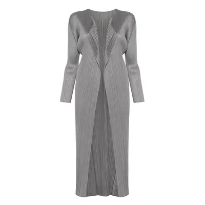 PLEATS PLEASE ISSEY MIYAKE - Pleated Long Cardigan