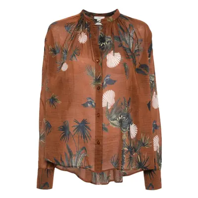 FORTE FORTE - Silk Blend Printed Shirt