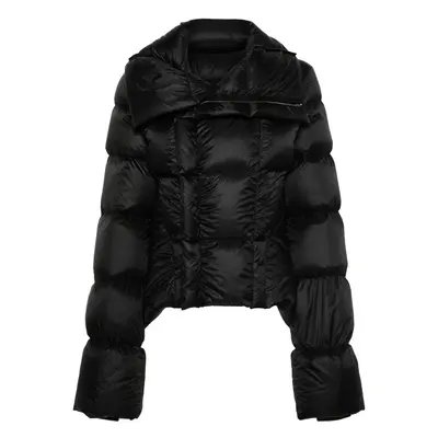 RICK OWENS - Funnel-neck Cropped Padded Jacket