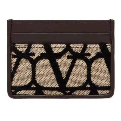 VALENTINO GARAVANI - Card Holder With Texture