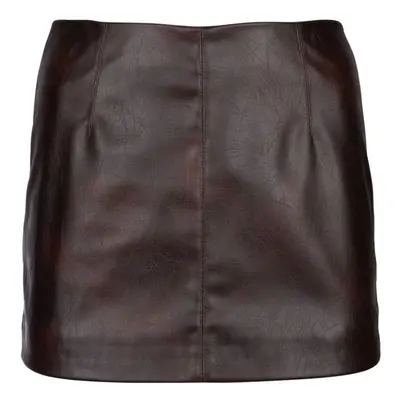 PINKO - Faux Leather Skirt