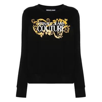 VERSACE JEANS COUTURE - Logo Baroq Cotton Fleece