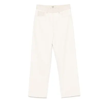 FENDI - Cotton Slim Trousers