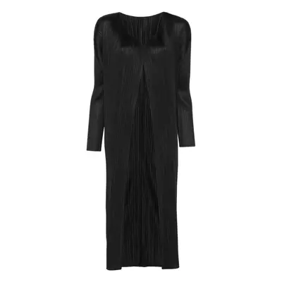 PLEATS PLEASE ISSEY MIYAKE - Pleated Long Cardigan