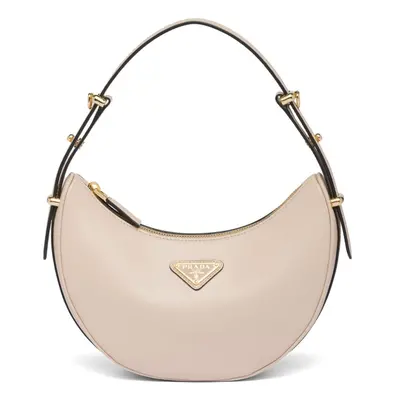 PRADA - Prada Arqué Leather Shoulder Bag