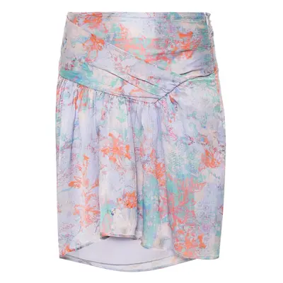 IRO - Floral Print Silk Mini Skirt