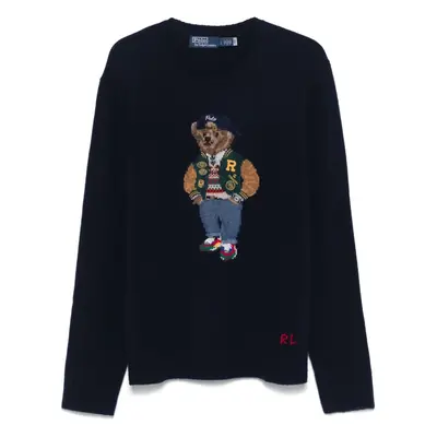 POLO RALPH LAUREN - Wool Sweater With Teddy Bear