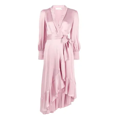 ZIMMERMANN - Silk Wrap Midi Dress