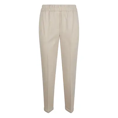 VIA MASINI - Elasticated Waist Trousers