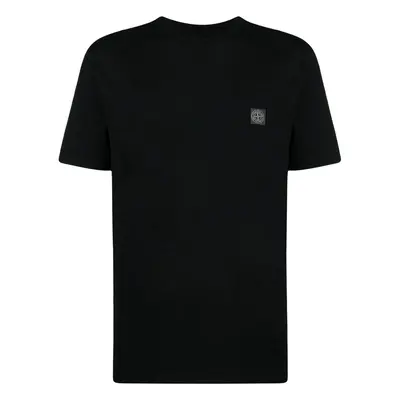 STONE ISLAND - Cotton T-shirt With Logo